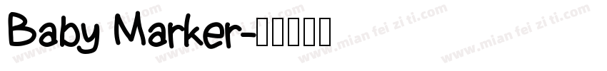 Baby Marker字体转换